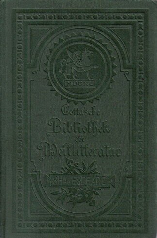 Shakespeares dramatische Werke von 1882 - Band 11