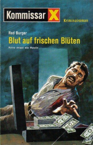 Blut auf frischen Blüten