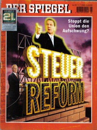 DER SPIEGEL - Steuerreform   Nr: 28 / 10.7.2000