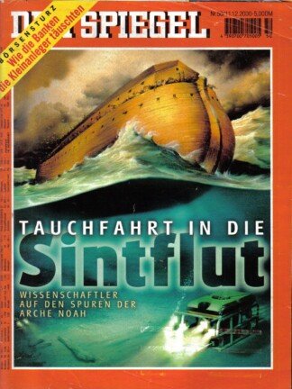 DER SPIEGEL - Tauchfahrt in die Sintflut   Nr: 50 / 11.12.2000