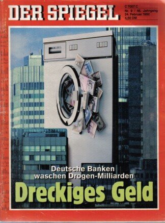 DER SPIEGEL - Dreckiges Geld Nr: 9 / 24.2.1992