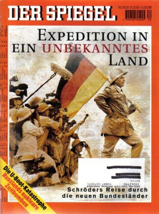 DER SPIEGEL - Expedition in ein unbekanntes Land Nr: 34 / 21.8.2000