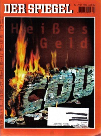 DER SPIEGEL - Heißes Geld - CDU   Nr: 4 / 24.1.2000