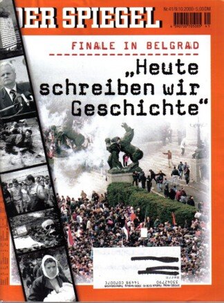 DER SPIEGEL - "Heute schreiben wir Geschichte"   Nr: 41 / 9.10.2000