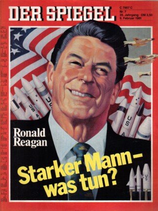 DER SPIEGEL - Starker Mann - was tun?   Nr: 7 / 9.2.1981