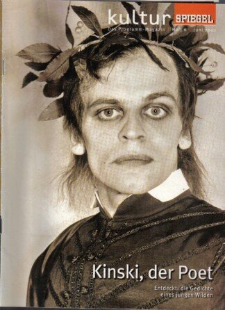 kultur SPIEGEL Heft6 / Juni 2001: Kinski der Poet
