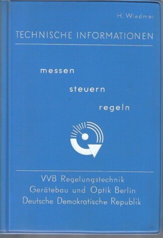 Technische Informationen - messen, steuern, regeln