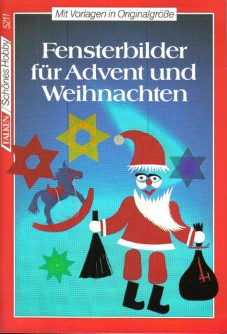 Fensterbilder für Advent und Weihnachten