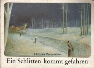 Ein Schlitten kommt gefahren