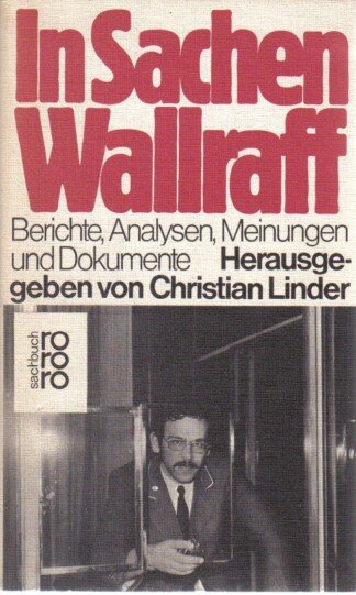 In Sachen Wallraff.