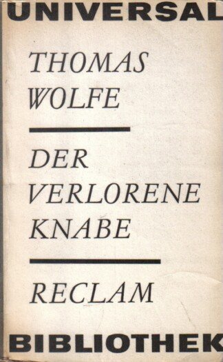 Der verlorene Knabe