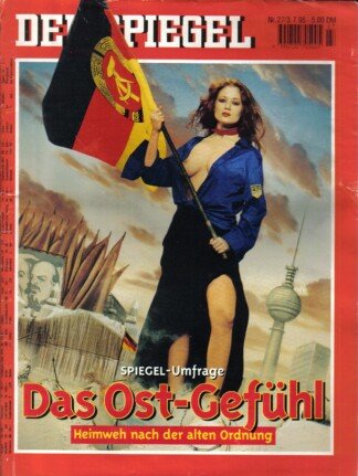 Der Spiegel. 03.07.1995, 49. Jahrgang. Nr. 27. Das deutsche Nachrichten-Magazin. Titelgeschichte: Spiegel-Umfrage - Das Ost-Gefühl - Heimweh nach der alten Ordnung.