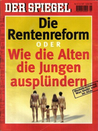 Spiegel Special   -  Nr. 6 / 1997 - Die Rentenreform