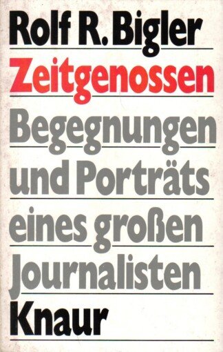Zeitgenossen