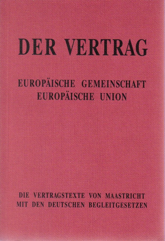 Europäische Gemeinschaft - Europäische Union