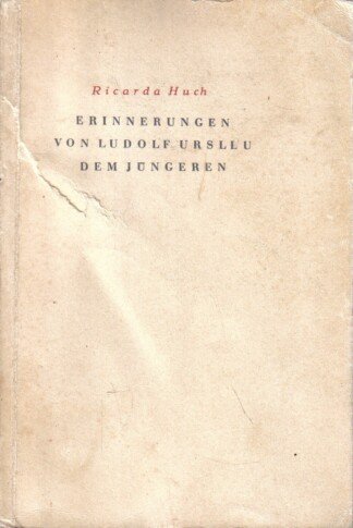 Erinnerungen von Ludolf Ursleu dem Jüngeren. Roman