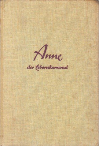 Anne, der beste Lebenskamerad