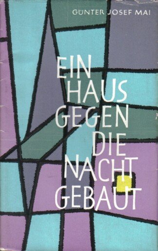 Ein Haus gegen die Nacht gebaut
