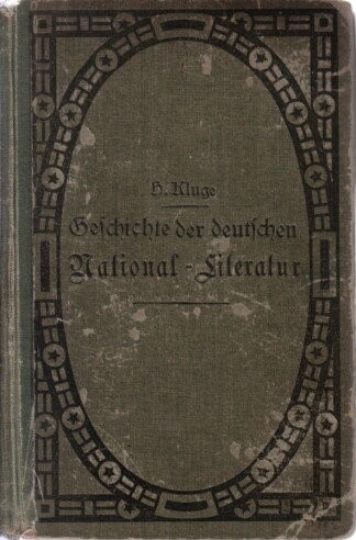 Geschichte der deutschen National-Literatur