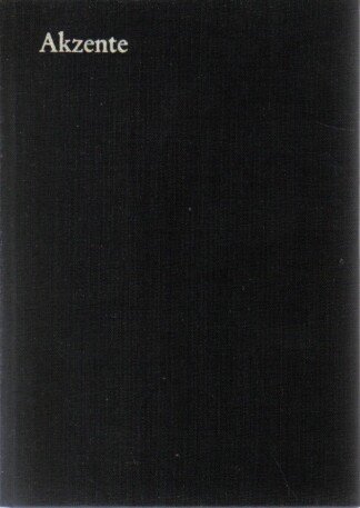 Akzente Band IV (4) - 1963 bis 1965 - Zeitschrift für Dichtung
