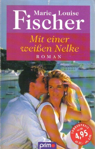 Mit einer weißen Nelke