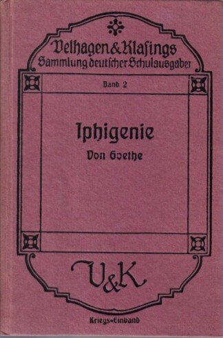 Iphigenie auf Tauris - Kriegsausgabe
