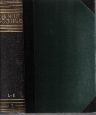Der Neue Brockhaus - Vierter Band - S - Z - Allbuch in vier Bänden - 1938