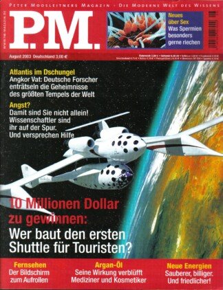 P.M. Peter Moosleitners Magazin – Die moderne Welt des Wissens – Heft 8 August 2003
