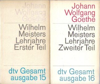 Wilhelm Meisters Lehrjahre in 2 Bänden