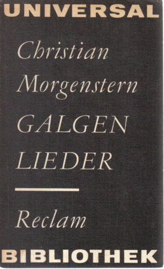 Galgenlieder.