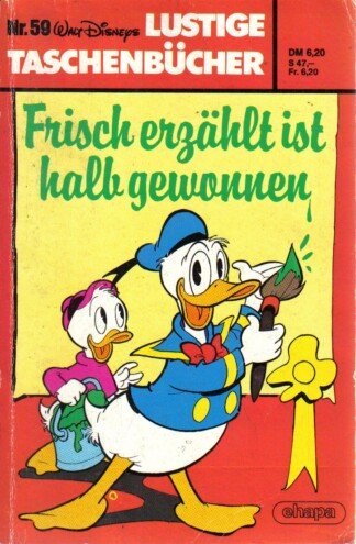Lustige Taschenbücher - LTB - Nr: 59 - Frisch erzählt ist halb gewonnen