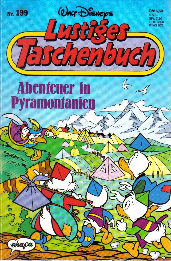 Lustiges Taschenbuch LTB - Nr: 199 - Abenteuer in Pyramontanien