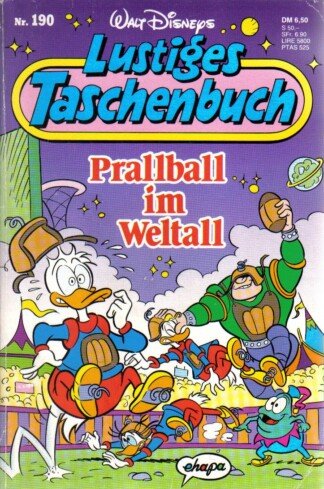 Lustiges Taschenbuch - LTB 190 - Prallball im Weltall
