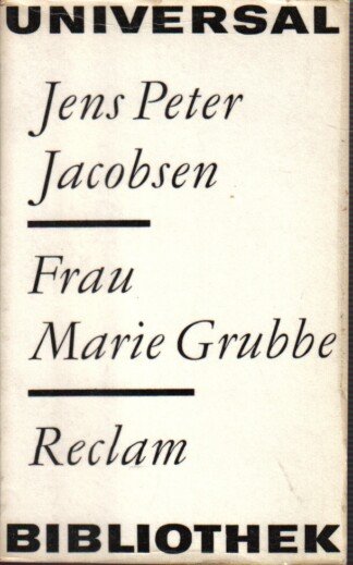 Frau Marie Grubbe.