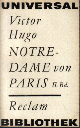 Notre-Dame von Paris II. Band
