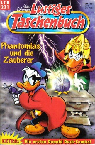 Lustiges Taschenbuch - LTB - Nr: 231- Phantomias und die Zauberer