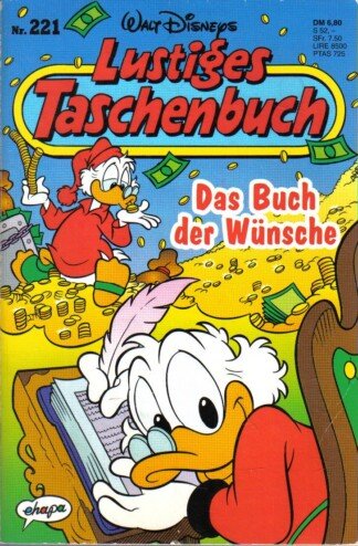 Lustiges Taschenbuch - LTB - Nr: 221- Das Buch der Wünsche