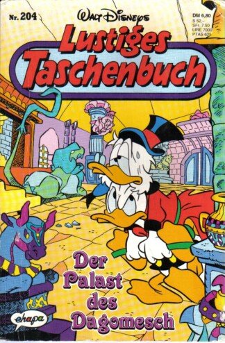 Lustiges Taschenbuch - LTB - Nr: 204 - Der Palast des Dagomesch