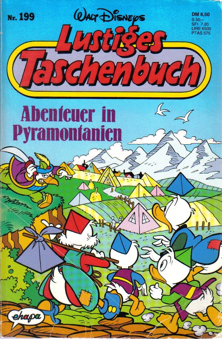 Lustiges Taschenbuch LTB - Nr: 199 - Abenteuer in Pyramontanien