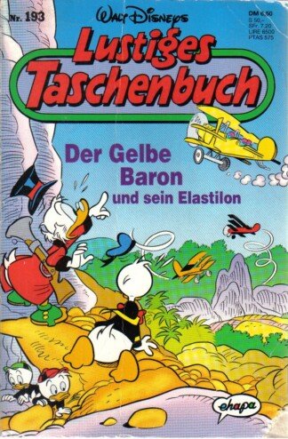Lustiges Taschenbuch - LTB - Nr. 193 - Der gelbe Baron und sein Elastilon
