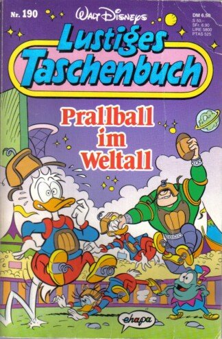 Lustiges Taschenbuch - LTB 190 - Prallball im Weltall
