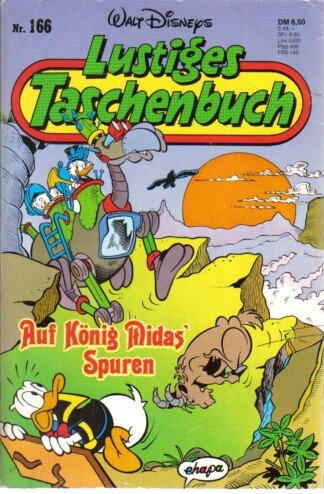 Lustiges Taschenbuch  - LTB Nr. 166 - Auf König Midas´ Spuren