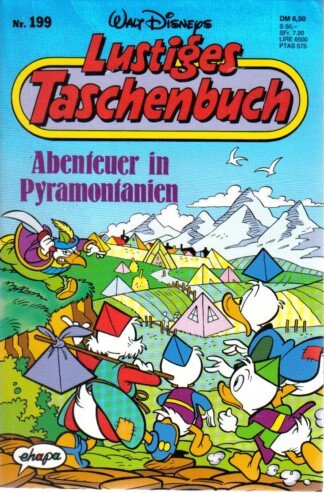 Lustiges Taschenbuch LTB - Nr: 199 - Abenteuer in Pyramontanien