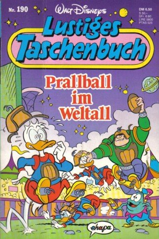 Lustiges Taschenbuch - LTB - Nr: 190 - Prallball im Weltall