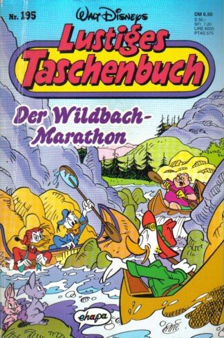 Lustiges Taschenbuch - LTB - Nr: 195 - Der Wildbach-Marathon