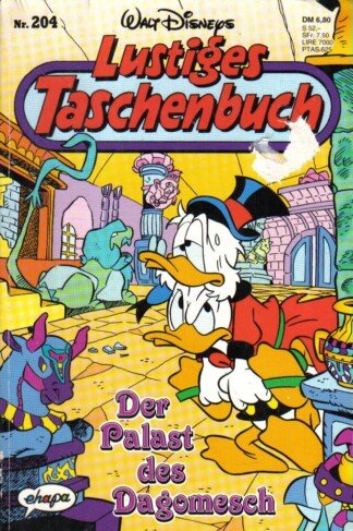 Lustiges Taschenbuch - LTB - Nr: 204 - Der Palast des Dagomesch