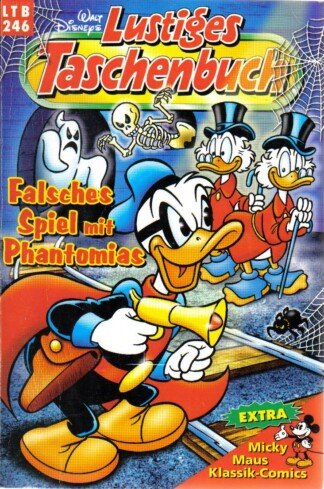 Lustiges Taschenbuch - LTB - Nr: 246 - Falsches Spiel mit Phantomias