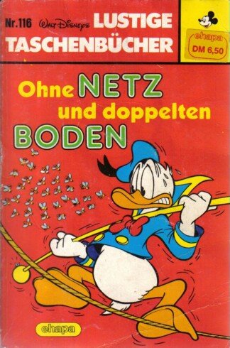 Lustige Taschenbücher - LTB - Nr: 116 - Ohne Netz und doppelten Boden