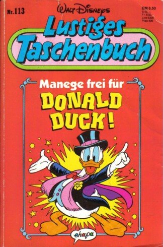Lustiges Taschenbuch - LTB - Nr: 113 - Manege frei für Donald Duck!