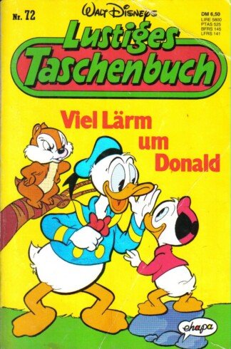 Lustiges Taschenbuch - LTB - Nr: 72 - Viel Lärm um Donald